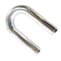 Алюминиевая труба ∠180° Ø70 мм (длина 600 мм)