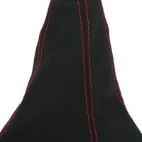 Ручка КПП c чехлом для Лада Гранта, Калина 2 (красная строчка) с тросовой КПП (лифтбэк)