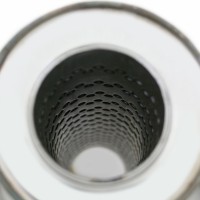 Резонатор «belais» круглый Ø95 мм, длина 400 мм, труба Ø51 мм (нержавеющая сталь)