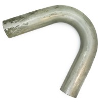 Труба гнутая Ø51, угол 135°, длина 425 мм (нержавеющая сталь)